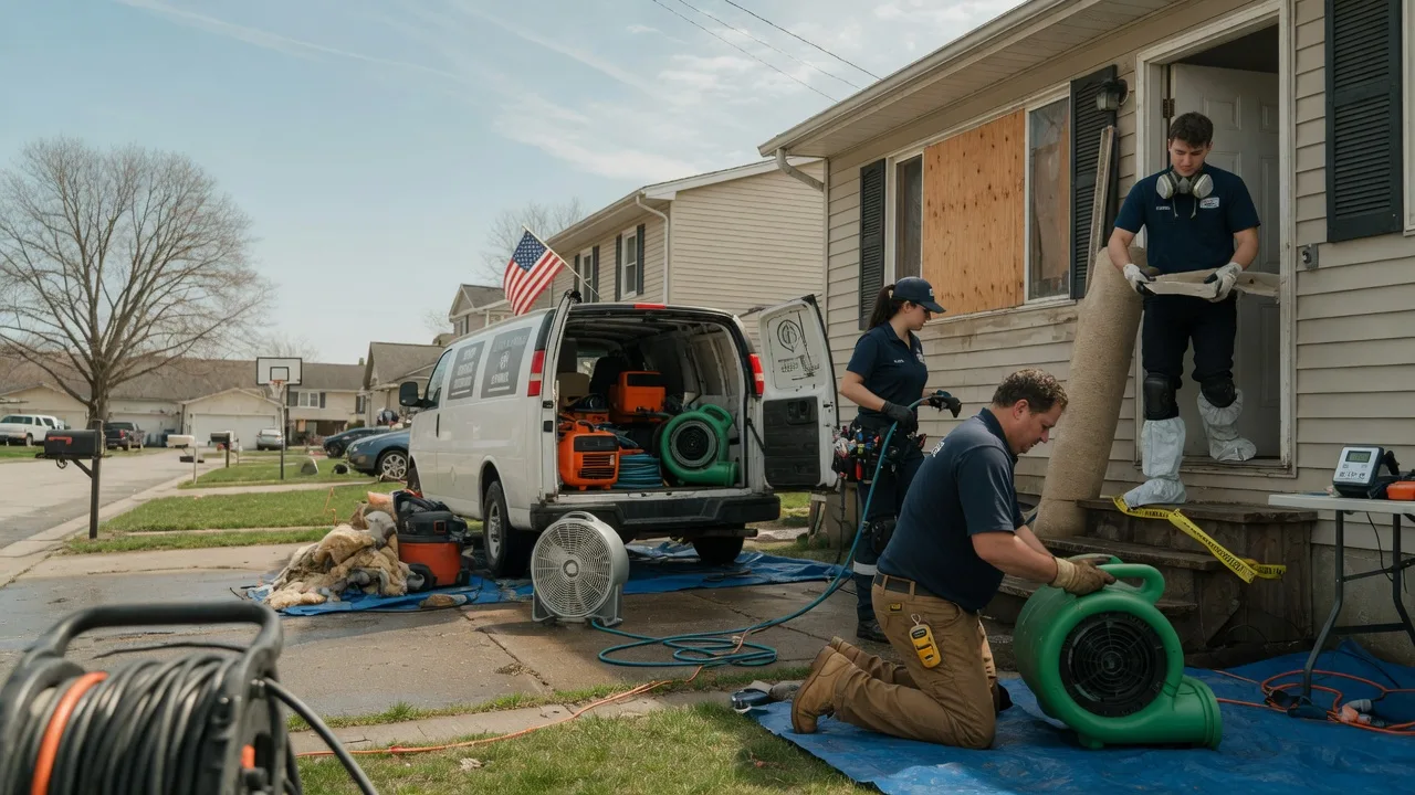 Water Damage Restoration in Fairfield, IL near me